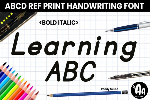 Abcd Ref Bold Italic: A Display Font That Feels Like Hand-Drawn Clarity