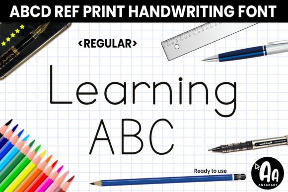 Abcd Ref Regular: A Thoughtful Display Font for Learning-Focused Layouts