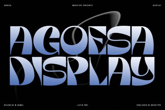 Agoesa: A Display Font That Breathes Life Into Editorial Moments