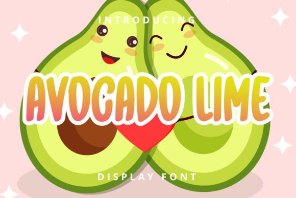 Avocado Lime: A Playful Display Font for Joyful Editorial Moments