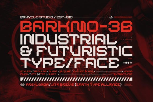 Barkmo36: A Display Typeface That Anchors Meaning