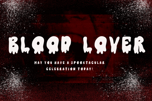 Blood Lover: A Spooky Display Font That Pops on the Web