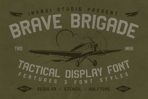 Brave Brigade: A Display Font That Builds Brand Confidence