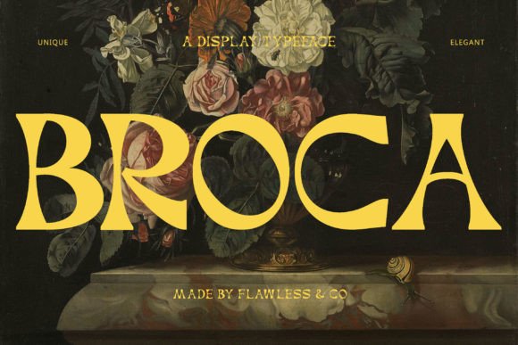 Broca: A Display Font That Commands Attention—Thoughtfully