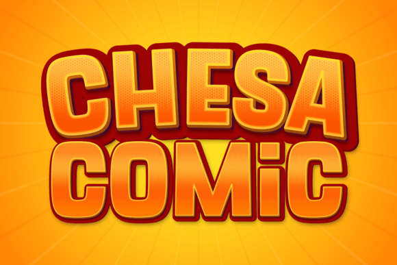 Chesa Comic: A Bold Display Font for Scroll-Stopping Marketing