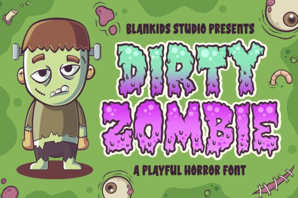Dirty Zombie: A Display Font That Screams “Halloween Campaign”