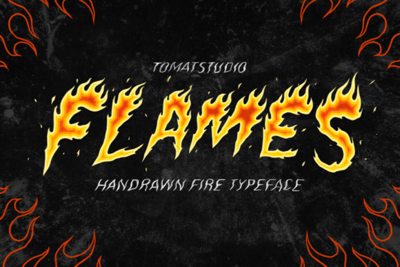 Flames: A Bold, Unapologetic Display Font