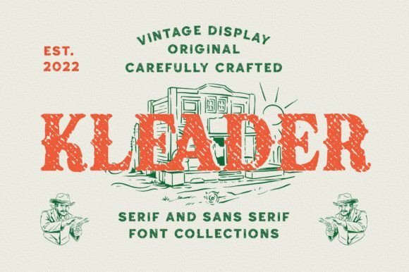 Kleader: A Distinctive Display Font for Editorial Impact