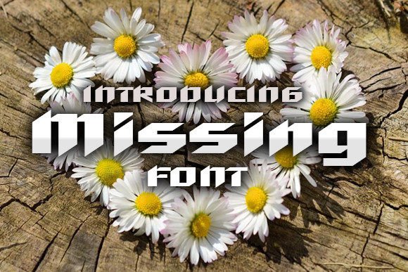 Missing: A Display Typeface That Anchors Editorial Mood