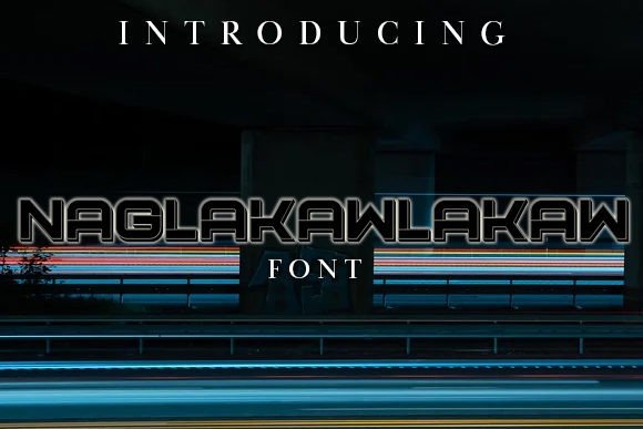 Naglakawlakaw: A Distinctive Display Typeface for Editorial Impact