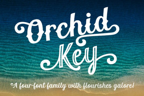 Orchid Key: A Display Font That Elevates Digital Branding