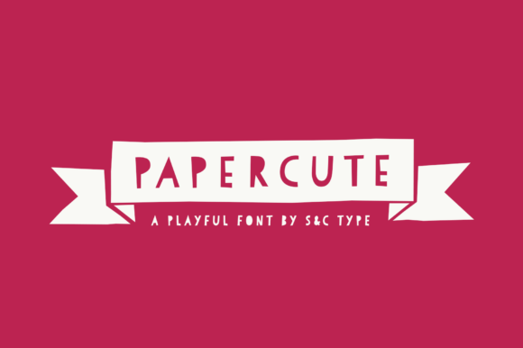 Papercute: A Hand-Drawn Display Font for Warm, Readable Digital Experiences