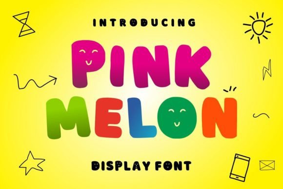 Pink Melon: A Friendly Display Font for Warm, Human-Centered Web Design