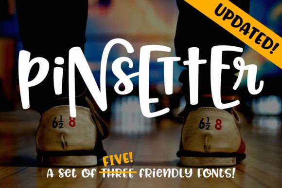 Pinsetter: A Playful Display Font That Feels Like Hand-Drawn Kin