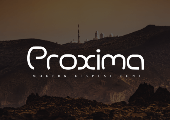 Proxima: A Modern Display Font for Digital Design