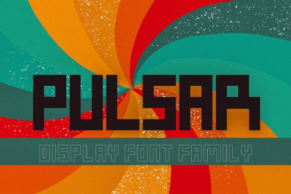 Pulsar: A Bold, Confident Display Font
