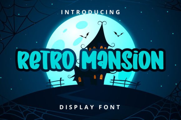 Retro Mansion: A Playful Display Font for Editorial Design