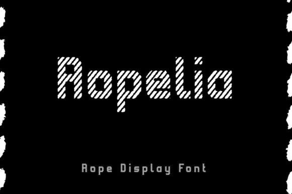 Ropelia: A Modern Display Font That Elevates Digital Branding