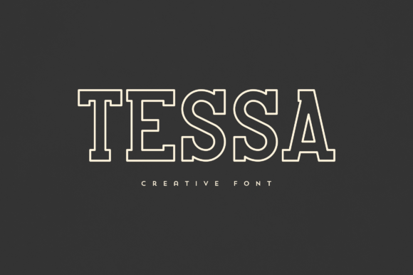 Tessa: A Display Font That Elevates Campaign Headlines
