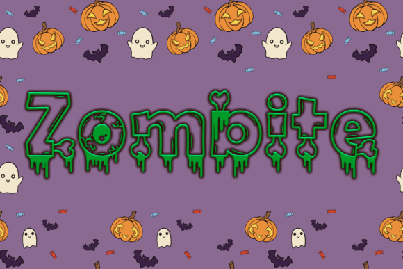 Zombite: A Spooky Display Font That Makes Your Brand Unforgettable